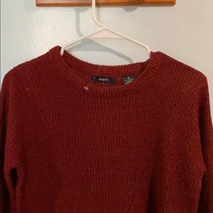 Burgundy Sweater